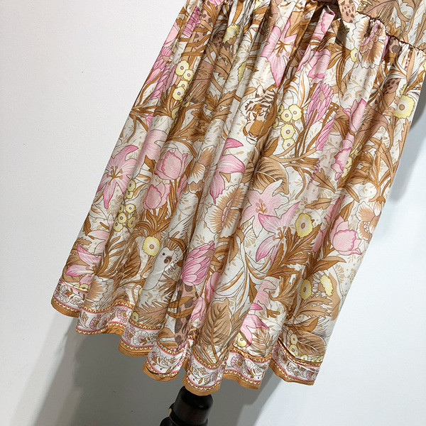 Rochie lunga de dama cu un singur umar si cravate in talie