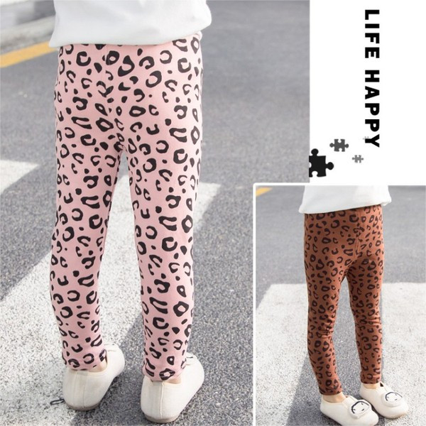 Pană de zi cu zi pentru copii în patru culori cu model leopard