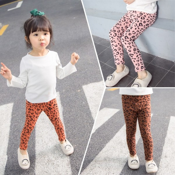 Pană de zi cu zi pentru copii în patru culori cu model leopard