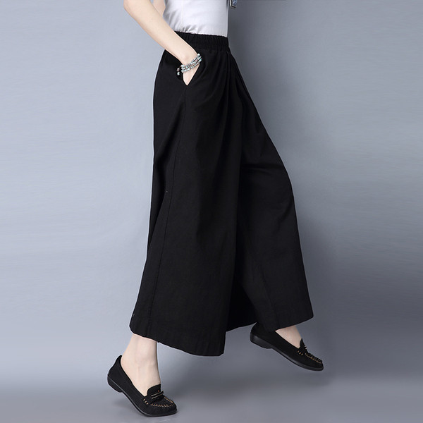 Pantaloni de dama actuali model lat in negru si rosu