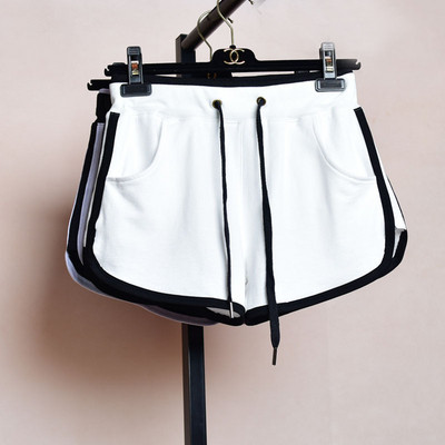 Pantaloni scurți casual dama cu cravate in mai multe culori