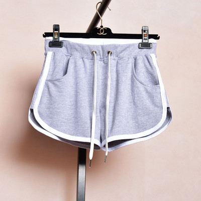 Pantaloni scurți casual dama cu cravate in mai multe culori