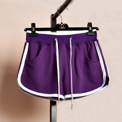 Pantaloni scurți casual dama cu cravate in mai multe culori