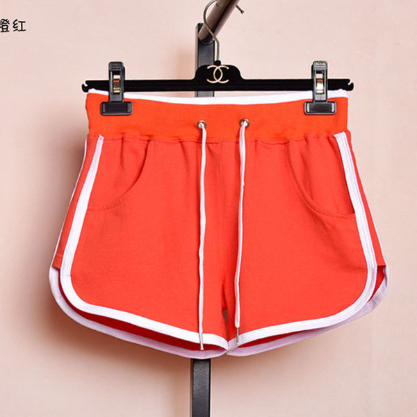 Pantaloni scurți casual dama cu cravate in mai multe culori