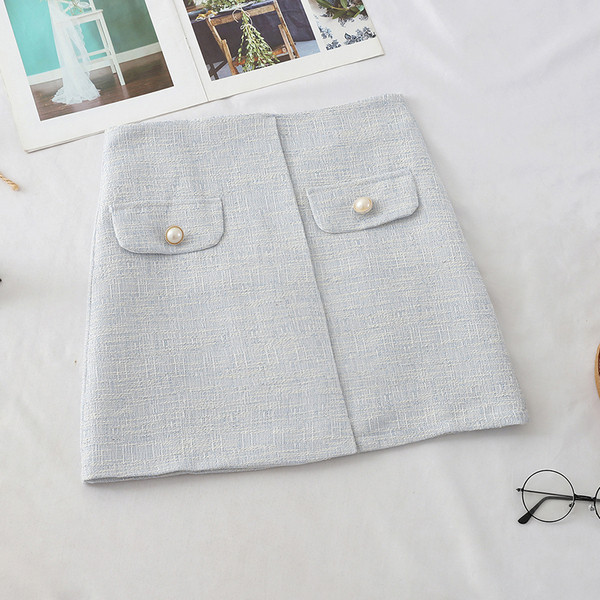 Fusta scurta de dama moderna in patru culori