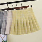 Fusta dama in carouri in mai multe culori