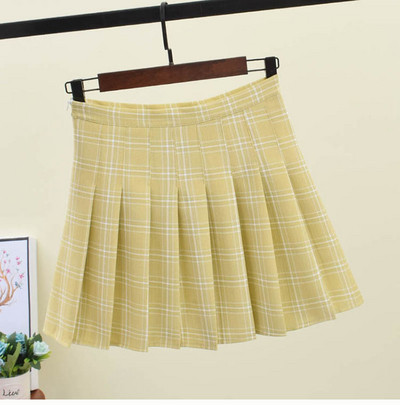 Fusta dama in carouri in mai multe culori