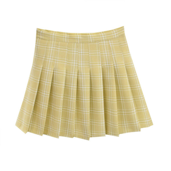 Fusta dama in carouri in mai multe culori