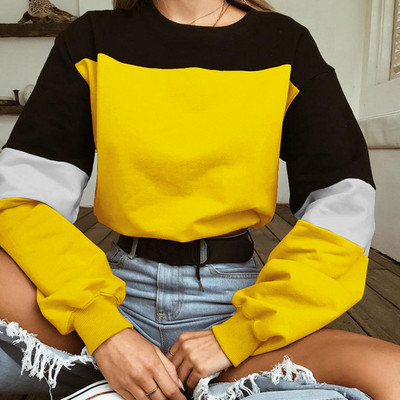 Bluză de damă modernă cu mâneci lungi în mai multe culori