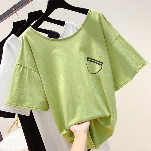 Tricou dama cu maneci late in mai multe culori