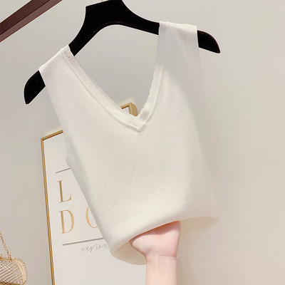 Maieu de damă cu decolteu în V în patru culori