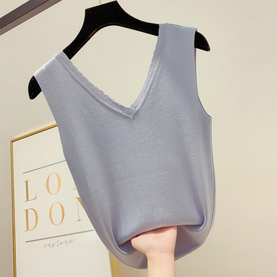 Maieu de damă cu decolteu în V în patru culori