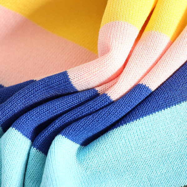 Tricou cu dungi pentru femei de zi cu zi în trei culori