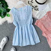 Maieu modern de dama cu fermoar pe spate in mai multe culori