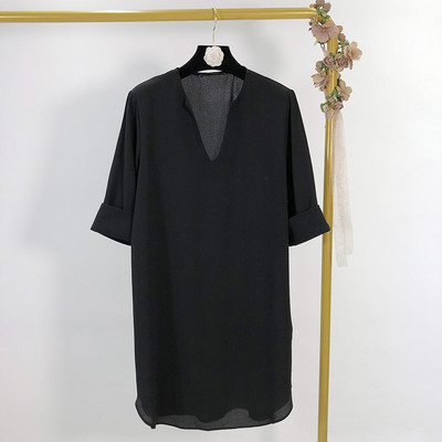 Дамска дълга рокля от шифон в три цвята