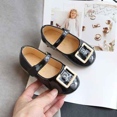 Pantofi moderni pentru copii in negru si roz pentru fete