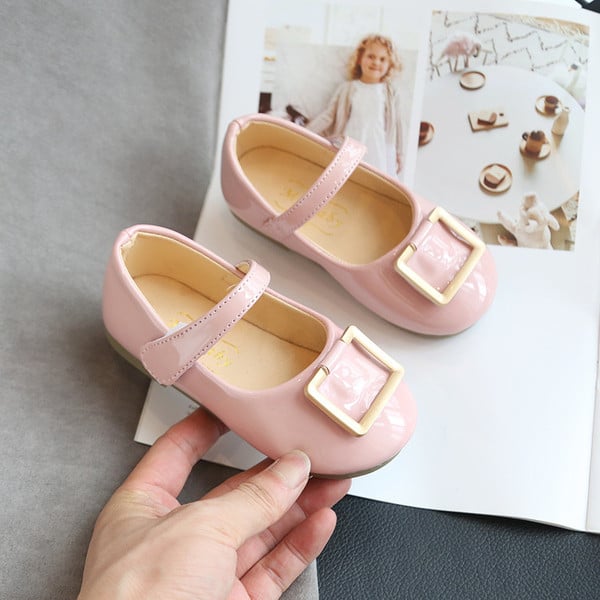 Pantofi moderni pentru copii in negru si roz pentru fete