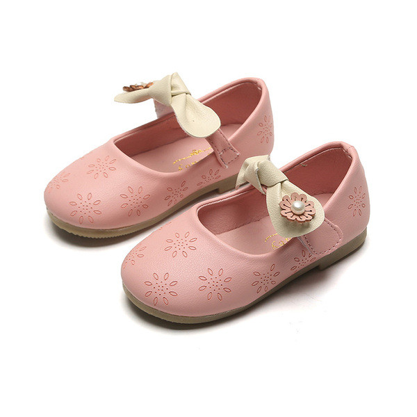 Pantofi moderni pentru copii pentru fete - in doua culori cu panglica