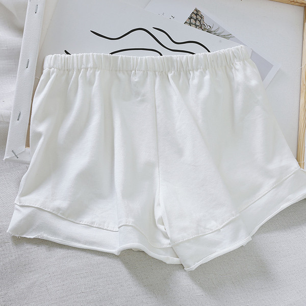 Pantaloni scurți casual de damă cu talie elastică în cinci culori