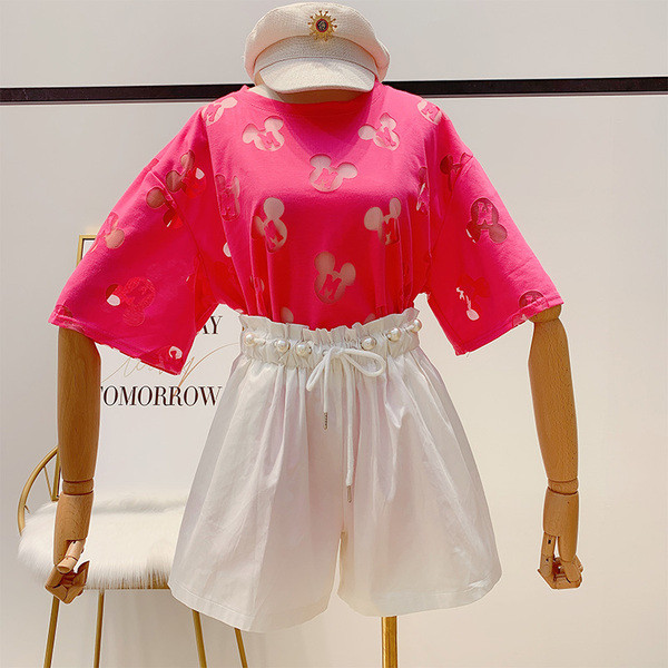 Tricou de dama modern in trei culori