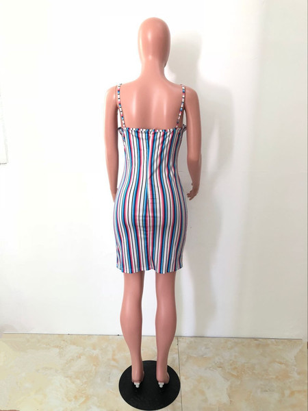 Rochie scurta dama casual cu bretele subtiri