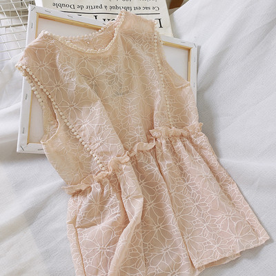 Maieu elegant de damă cu model floral în verde și roz