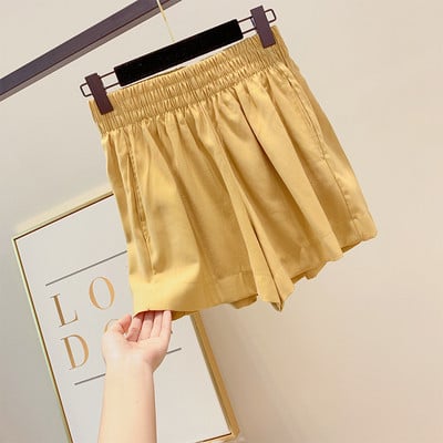 Pantaloni casual dama cu elastic in mai multe culori