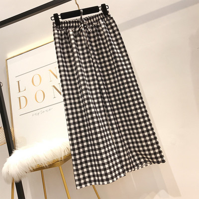 Pantaloni de dama cu buline cu elastic - mai multe culori