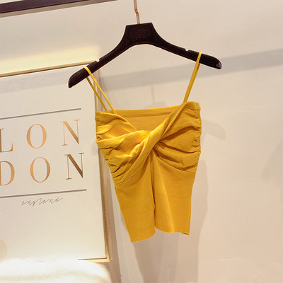 Maieu de damă cu bretele subțiri în diferite culori