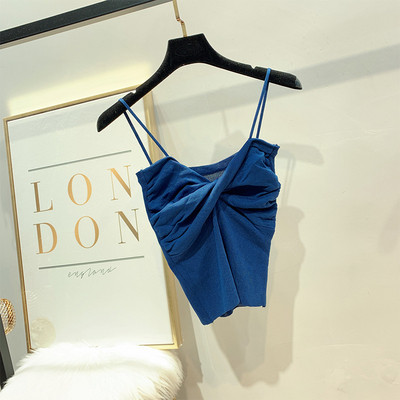 Maieu de damă cu bretele subțiri în diferite culori