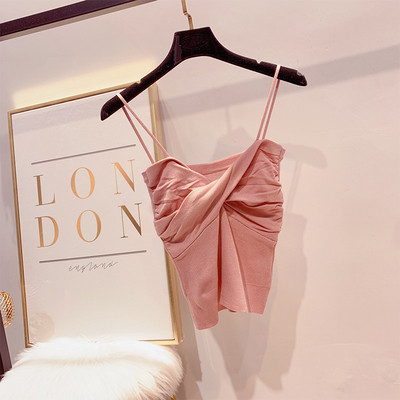 Maieu de damă cu bretele subțiri în diferite culori