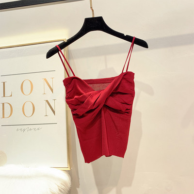 Maieu de damă cu bretele subțiri în diferite culori