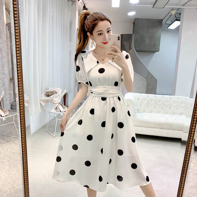 Rochie lunga dama casual in doua culori cu maneca scurta