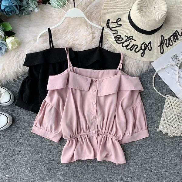 Bluza de dama cu maneca scurta in mai multe culori