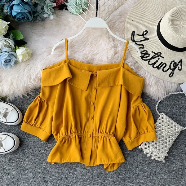 Bluza de dama cu maneca scurta in mai multe culori