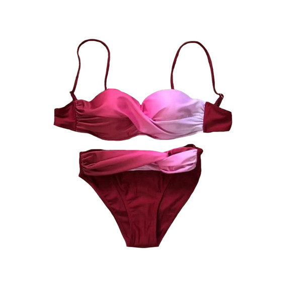 Modern fürdőruha bridge típusú felsővel, többféle színben