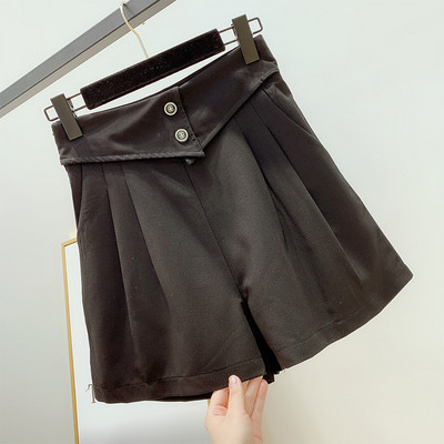 Pantaloni scurți de damă cu talie înaltă în patru culori