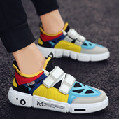 Adidași moderni pentru bărbați cu inscripții - în trei culori