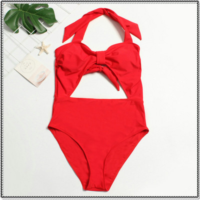 Costum de baie complet NOU pentru doamne în negru și roșu până la 4XL