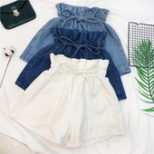 Pantaloni scurți moderni de damă - în patru culori