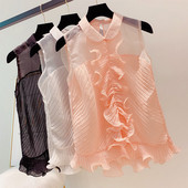 Maieu modern de dama cu guler in mai multe culori