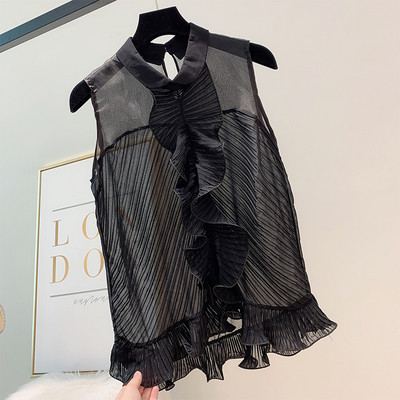 Maieu modern de dama cu guler in mai multe culori