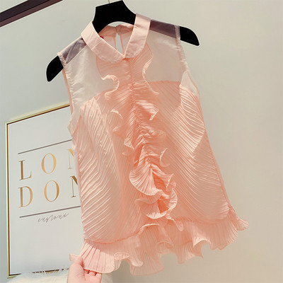 Maieu modern de dama cu guler in mai multe culori