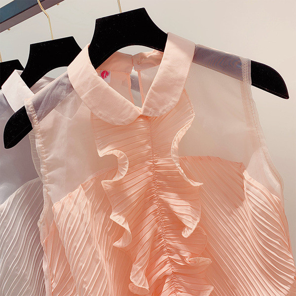 Maieu modern de dama cu guler in mai multe culori