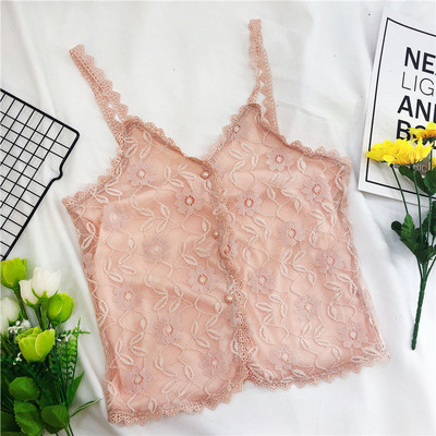 Maieu modern de dama cu dantela si nasturi - in trei culori