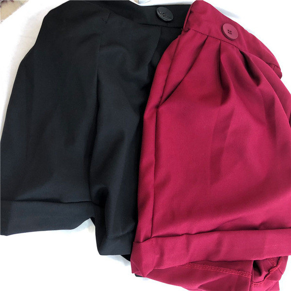 Pantaloni de dama de ultima generatie in doua culori cu nasturi