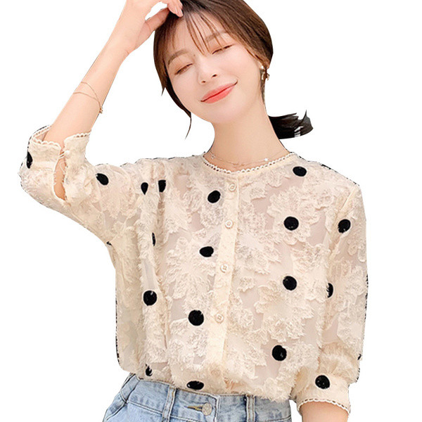 Bluza de dama actuala in doua culori cu decolteu O