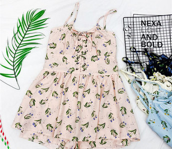 Salopeta dama casual in mai multe culori cu motive florale