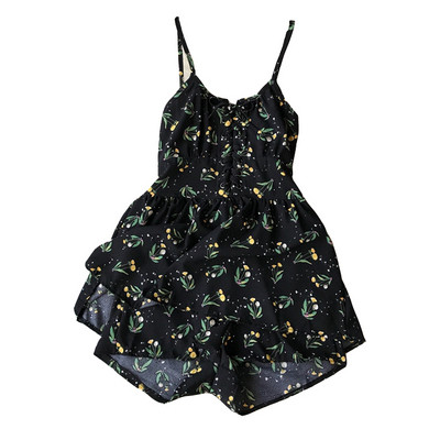 Salopeta dama casual in mai multe culori cu motive florale