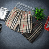 NOUL model de pantaloni scurți pentru bărbați în negru și maro